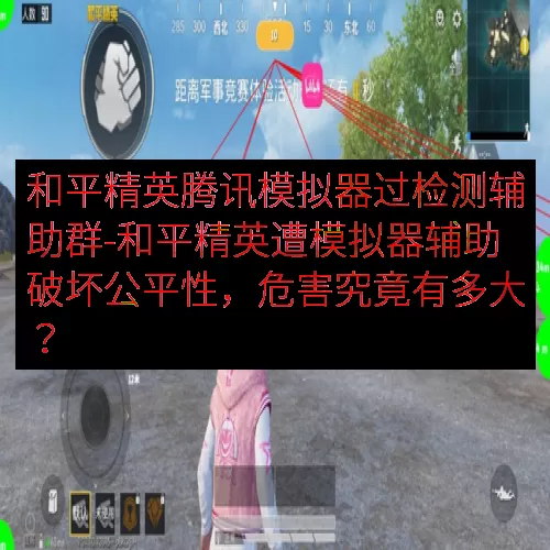 和平精英腾讯模拟器过检测辅助群-和平精英遭模拟器辅助破坏公平